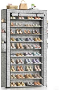 Covered Shoe Storage