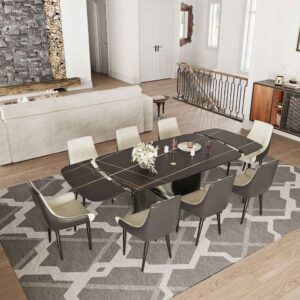 79 Hobart Modern Oval Dining Table for 6-8 Seats